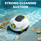 Y20 Robotic Pool Cleaner, Cordless Pool Vacuum for Above Ground & Inground Flat Pools with Dual Motors, 150 Min Runtime, Auto-Parking, Powerful Pool Vacuum Robot for Up to 1300 Sq.Ft