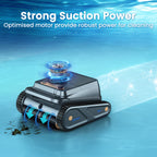U8 Cordless Robotic Pool Cleaner, 2026 Upgraded Pool Vacuum, Wall-Climbing & Waterline Cleaning, 150min Runtime, Intelligent Route Planning, for Inground Pools up to 2,000 Sq.ft