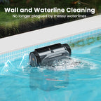 U8 Cordless Robotic Pool Cleaner, 2026 Upgraded Pool Vacuum, Wall-Climbing & Waterline Cleaning, 150min Runtime, Intelligent Route Planning, for Inground Pools up to 2,000 Sq.ft